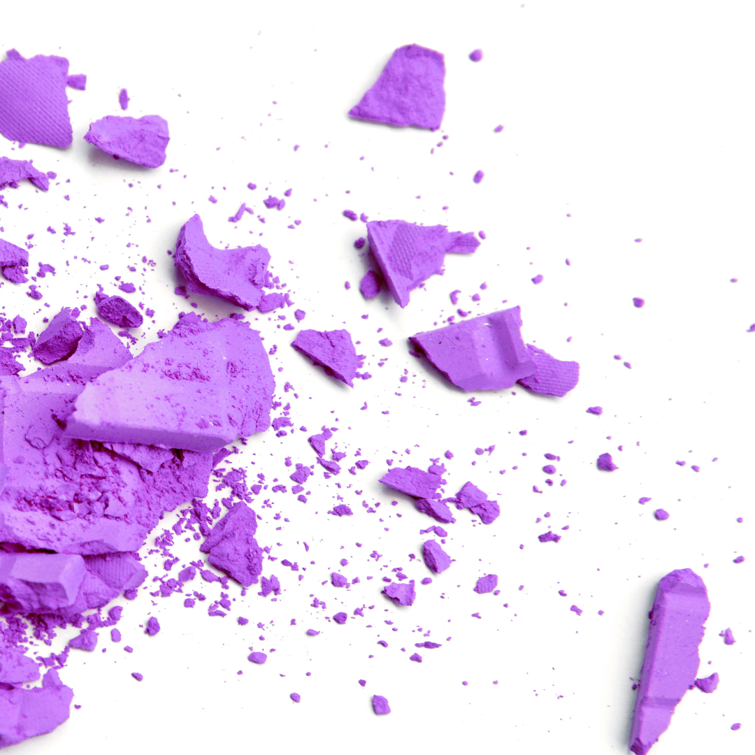 An image of purple pigements